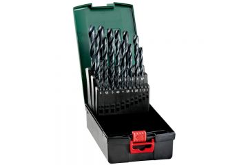 Набор сверл по металлу Metabo HSS-R SP 25 штук