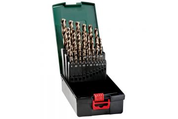 Набір свердел по металу Metabo HSS-Co SP 25 штук
