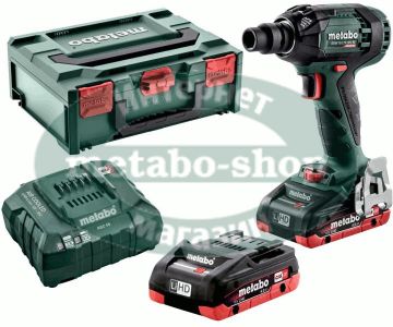 Акумуляторний ударний гайковерт Metabo SSW 18 LTX 300 BL LiHD 2x4.0 Аг