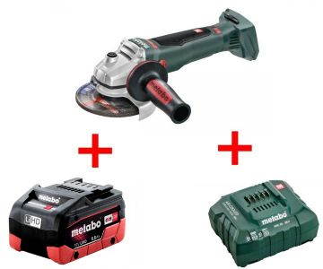 Аккумуляторная болгарка Metabo WB 18 LTX BL 125 Quick LiHD 5.5 Ач