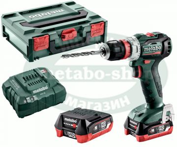 Акумуляторний шуруповерт Metabo PowerMaxx BS 12 BL Q LiHD 2x4.0 Аг