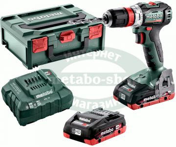 Акумуляторний шуруповерт Metabo BS 18 L BL Q LiHD 2x4.0 Аг