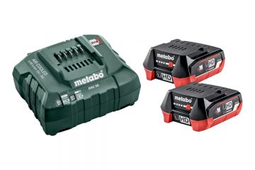 Базовий комплект Metabo 12 В LiHD 2x4.0 Аг