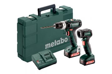 Аккумуляторный ударный шуруповерт Metabo PowerMaxx SB 12+ ULA 12 LED