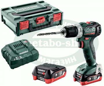 Аккумуляторный шуруповерт Metabo PowerMaxx BS 12 BL LiHD 2x4.0 Ач