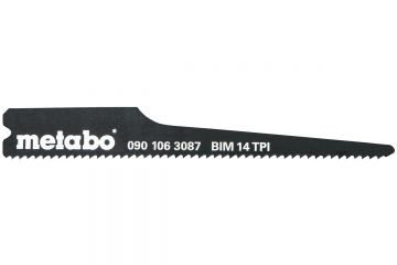 Пиляльне полотно Metabo BiM 14 TPI, 10 шт
