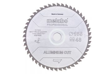 Пиляльний диск Metabo Aluminium cut HW/CT 160х1.6/1.2x20, Z48 FZ/TZ 5° від.