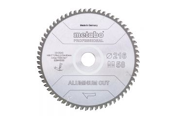 Пиляльний диск Metabo Aluminium cut HW/CT 305х2.6/2.2x30, Z84 FZ/TZ 5° від.