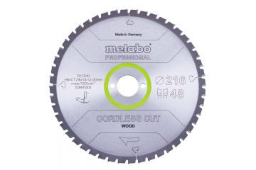 Пиляльний диск Metabo Cordless cut HW/CT 216х1.8/1.2x30, Z48 WZ 5° від.
