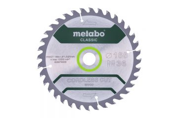 Пиляльний диск Metabo Cordless cut Classic HW/CT 165х1.6/1x20, Z36 WZ 15° /B