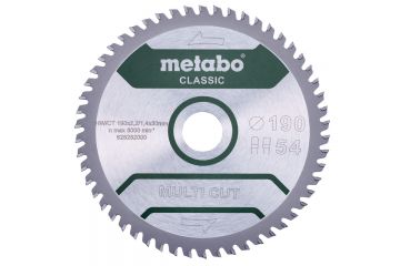 Пильный диск Metabo Multi cut Classic HW/CT 190х2.2/1.4x30, Z54 FZ/TZ 5° /B