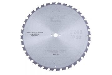 Пильный диск Metabo Power cut Classic HW/CT 500х3.8/2.8x30, Z36 TZ/TZ 15°