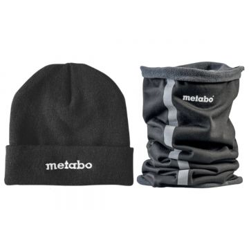 Шапка та шарф з логотипом Metabo