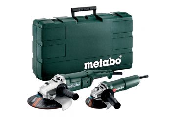 Комплект болгарок Metabo WE 2200-230 + Metabo W 750-125