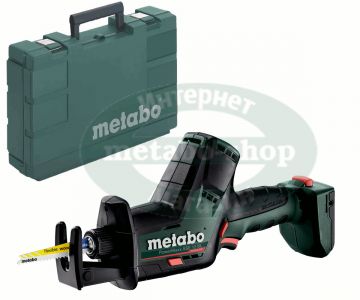 Акумуляторна шабельна пила Metabo PowerMaxx SSE 12 BL каркас у кейсі