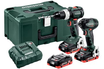 Комплект Metabo Combo Set 2.1.11 18 V LiHD 3x4.0 Аг