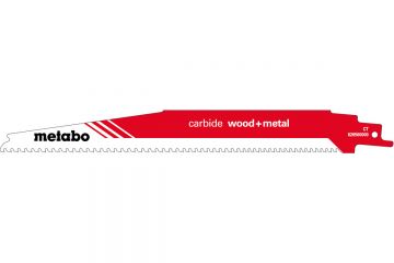 Шабельне полотно Metabo Carbide Wood and Metal 225 мм
