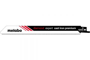 Сабельное полотно Metabo Diamont Expert Cast Iron Premium 200 мм, 2 шт