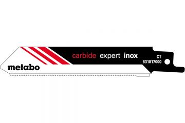 Сабельное полотно Metabo Carbide Expert Inox 150 мм, 2 шт