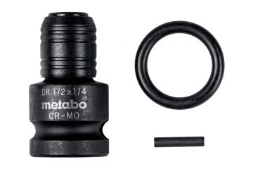 Переходник Metabo с 1/2" на 1/4", 3 предмета