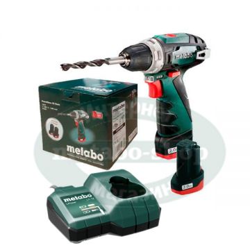 Акумуляторний шуруповерт Metabo PowerMaxx BS картонна коробка