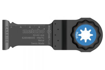 Погружное пильное полотно по металлу Metabo StarlockPlus HM 32 мм