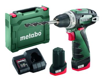 Аккумуляторный шуруповерт Metabo PowerMaxx BS Basic, LC 12