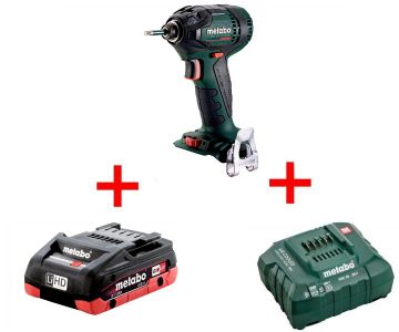 Акумуляторний ударний гайковерт Metabo SSD 18 LTX 200 BL LiHD 4.0 Аг