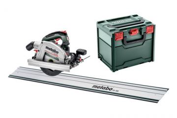 Акумуляторна дискова пила Metabo KS 18 LTX 66 BL LiHD 2x8.0 Аг + FS 160