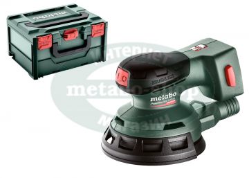 Акумуляторна ексцентрикова шліфмашина Metabo PowerMaxx SXA 12-125 BL каркас MetaBox