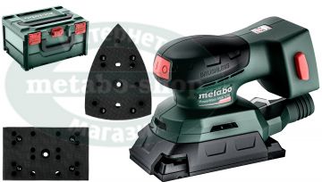 Акумуляторна вібраційна шліфувальна машина Metabo PowerMaxx SRA 12 BL каркас Set