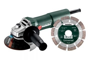 Болгарка Metabo W 750-125 Set Сoncrete