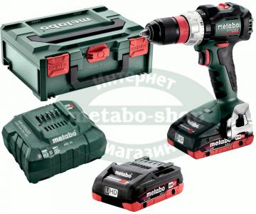 Акумуляторний шуруповерт Metabo BS 18 LT BL Q LiHD 2x5.5 Аг