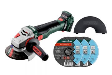 Акумуляторна болгарка Metabo WB 18 LTX BL 15-125 Quick Set Каркас