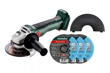 Акумуляторна болгарка Metabo W 18 L BL 9-125 Set Каркас