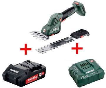 Акумуляторні ножиці для трави та кущів Metabo SGS 18 LTX Q Li-Power 2.0 Аг