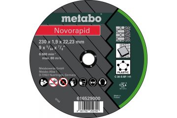 Відрізний універсальний диск Metabo Novorapid Universal C 30-S, 230X1.9X22.2 мм