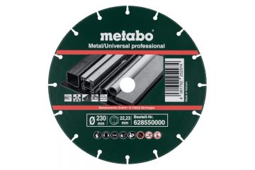 Алмазний відрізний універсальний диск Metabo Metal/Universal Professional MUP 180x1.6x22.23 мм