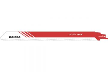 Сабельное полотно Metabo Carbide Metal 300 мм