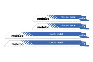 Набор сабельных полотен Metabo Flexible Metal, 20 шт