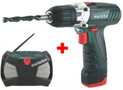 Аккумуляторный шуруповерт Metabo PowerMaxx 12 + RC 12 Wild Cat
