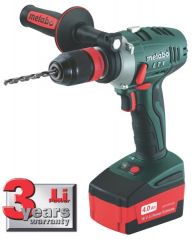 Аккумуляторный шуруповерт Metabo BS 18 LTX Quick 4.0 Ач