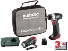 Акумуляторний шуруповерт Metabo PowerMaxx 12 у сумці