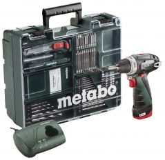 Акумуляторний шуруповерт Metabo PowerMaxx BS Mobile Workshop