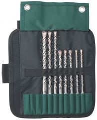 Набор буров Metabo SDS-Plus Pro 4, 8 предметов
