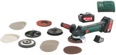 Аккумуляторная болгарка Metabo W 18 LTX 125 Inox