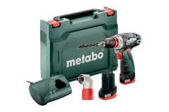 Акумуляторний шуруповерт Metabo PowerMaxx BS Quick зі зсувною головкою