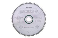 Пильный диск Metabo Multi cut HW/CT 216х2.4/1.6x30, Z64 FZ/TZ 10°