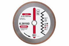 Алмазный круг по керамике Metabo Classic 150 мм