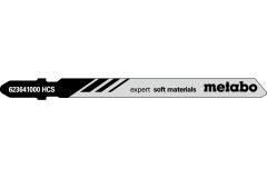 Лобзиковое полотно Metabo Expert Soft Materials T 113 A, 5 шт